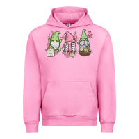 Fuchsia Pink spring gnomes Urban Hoodie - MaliasSmallBusiness