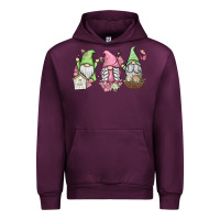 Mauve Wine spring gnomes Urban Hoodie - MaliasSmallBusiness