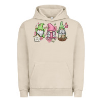 Pigment French Oak spring gnomes Urban Hoodie - MaliasSmallBusiness