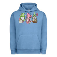 Pigment Pebble Blue spring gnomes Urban Hoodie - MaliasSmallBusiness