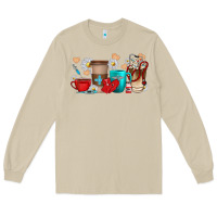 Mushroom Nurse coffee cups Long Sleeve Tee - texasbilliewilder