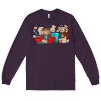 Plum Nurse coffee cups Long Sleeve Tee - texasbilliewilder