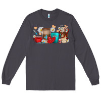 Smoke Nurse coffee cups Long Sleeve Tee - texasbilliewilder