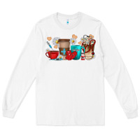 White Nurse coffee cups Long Sleeve Tee - texasbilliewilder