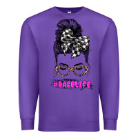 Purple racelife Premium Sweatshirt - JahusDesignShop