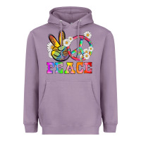 Lavender lgbtq peace and sembols Heavyweight Hoodie - HRA Design Shop