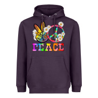 Plum lgbtq peace and sembols Heavyweight Hoodie - HRA Design Shop