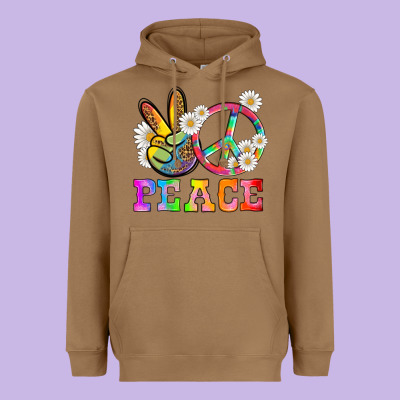 Lgbtq Peace And Sembols Heavyweight Hoodie Designed By Hra Design Shop