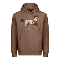Chestnut Appaloosa Horse Premium Hoodie - LillyAllenDesigns