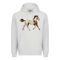 Dove Grey Appaloosa Horse Premium Hoodie - LillyAllenDesigns