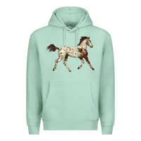Seafoam Appaloosa Horse Premium Hoodie - LillyAllenDesigns