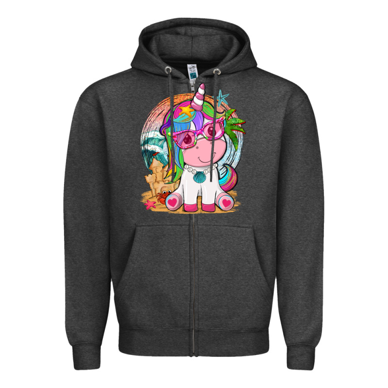 Summer Unicorn Tbw Zipper Hoodie by texasbilliewilder | Teevron