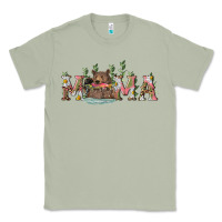 Matcha mama with bear and daisy Classic Tee - RanaPortraitStore