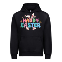 Black happy easter Urban Hoodie - MaliasSmallBusiness