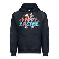 Navy happy easter Urban Hoodie - MaliasSmallBusiness