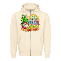 Sandshell summer vibes gnome tbw Zipper Hoodie - texasbilliewilder