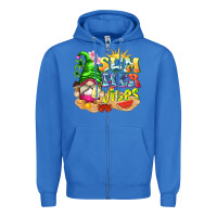 True Royal summer vibes gnome tbw Zipper Hoodie - texasbilliewilder