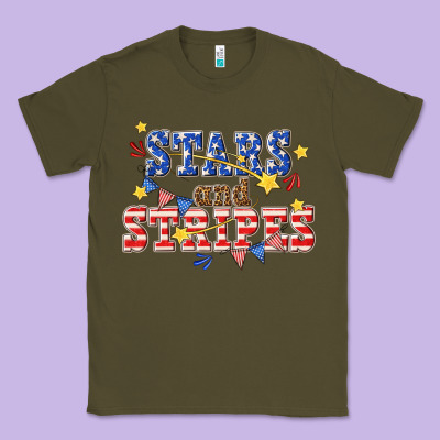 Classic Tee stars and striper billie wilder