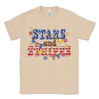 Mushroom stars and striper billie wilder Classic Tee - texasbilliewilder
