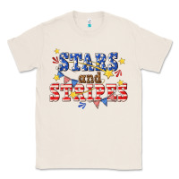 Natural stars and striper billie wilder Classic Tee - texasbilliewilder