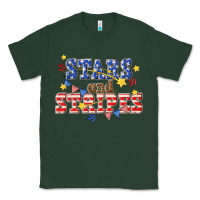 Sports Green stars and striper billie wilder Classic Tee - texasbilliewilder