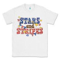 White stars and striper billie wilder Classic Tee - texasbilliewilder