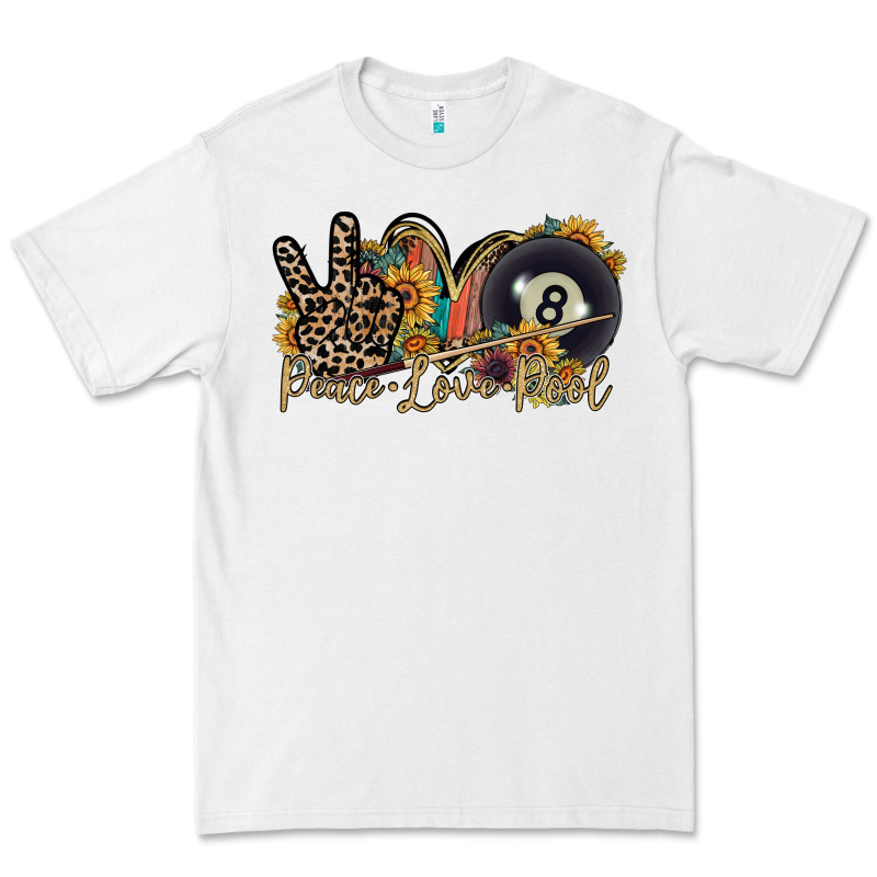 Peace Love Pool Premium Tee by RacoonDesign | Teevron