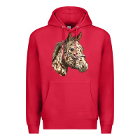 Cardinal appaloosa horse Premium Hoodie - LillyAllenDesigns