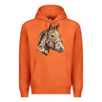 Carrot appaloosa horse Premium Hoodie - LillyAllenDesigns