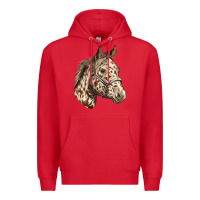 Red appaloosa horse Premium Hoodie - LillyAllenDesigns