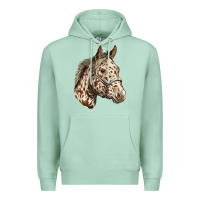 Seafoam appaloosa horse Premium Hoodie - LillyAllenDesigns