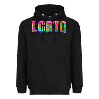 Black lgbtq Heavyweight Hoodie - HRA Design Shop