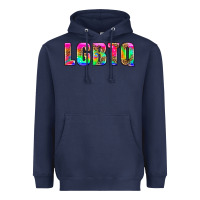 Navy lgbtq Heavyweight Hoodie - HRA Design Shop