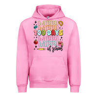Fuchsia Pink 100 days of school Urban Hoodie - MaliasSmallBusiness