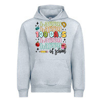 Heather Grey 100 days of school Urban Hoodie - MaliasSmallBusiness
