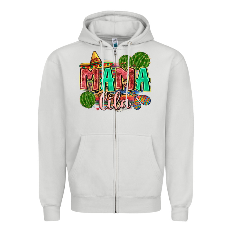 Mama Cita Zipper Hoodie by Zillion Design Studio | Teevron