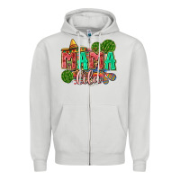 Dove Grey mama cita Zipper Hoodie - Zillion Design Studio