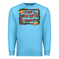 Ocean Blue crazy grateful and thankful Premium Sweatshirt - AdoDesignShop