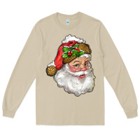 Mushroom Santa Claus With Snow Long Sleeve Tee - RanaPortraitStore