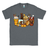 Charcoal Heather labrador retriever coffee cups Classic Tee - Zillion Design Studio