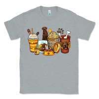 Heather Grey labrador retriever coffee cups Classic Tee - Zillion Design Studio