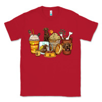 Red labrador retriever coffee cups Classic Tee - Zillion Design Studio