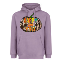 Lavender happy fall yall Heavyweight Hoodie - RacoonDesign