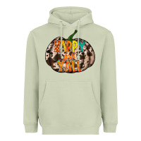 Matcha happy fall yall Heavyweight Hoodie - RacoonDesign