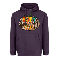 Plum happy fall yall Heavyweight Hoodie - RacoonDesign