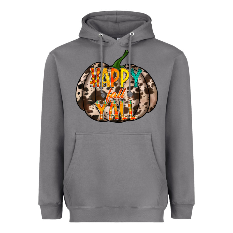 Happy Fall Yall Heavyweight Hoodie by RacoonDesign | Teevron