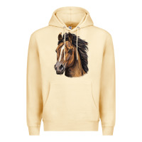 Pina Colada quarter horse portrait Premium Hoodie - LillyAllenDesigns