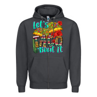 Smoke let's taco bout it Zipper Hoodie - Zillion Design Studio