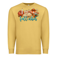 Antique Gold fall vibes Premium Sweatshirt - AdoDesignShop