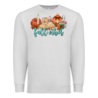 Dove Grey fall vibes Premium Sweatshirt - AdoDesignShop